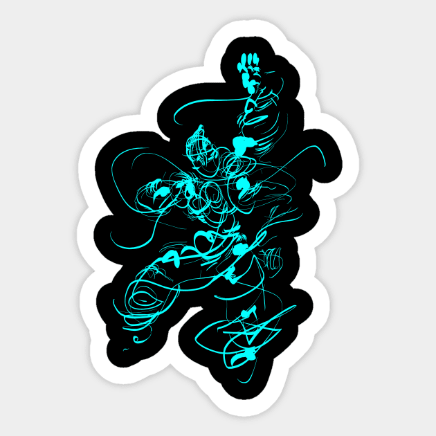 modern dance Sticker by Nikokosmos